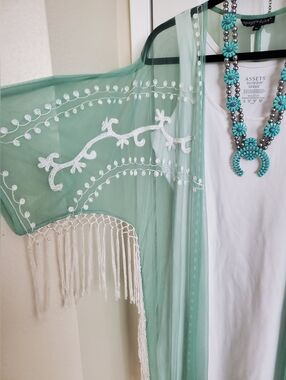 Western Fringe Kimono